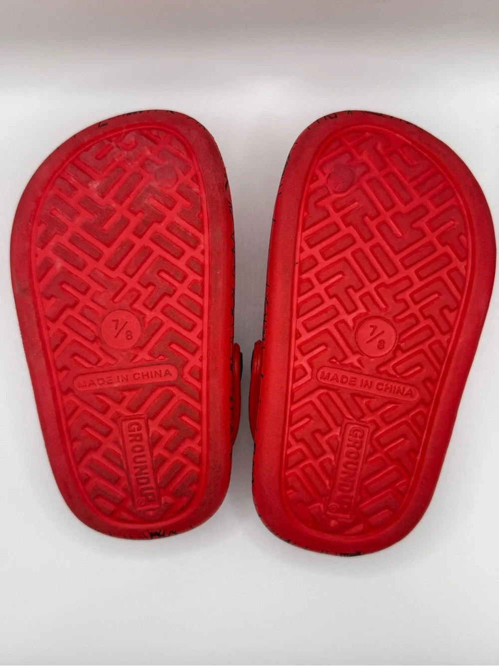 Marvel Kids Red Spidey Slip-On Clog Sandals